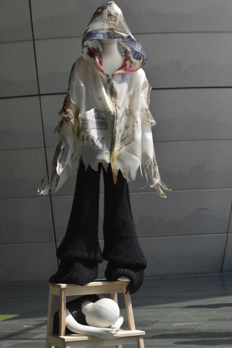 Scared baby and his 13 year old counterpart...